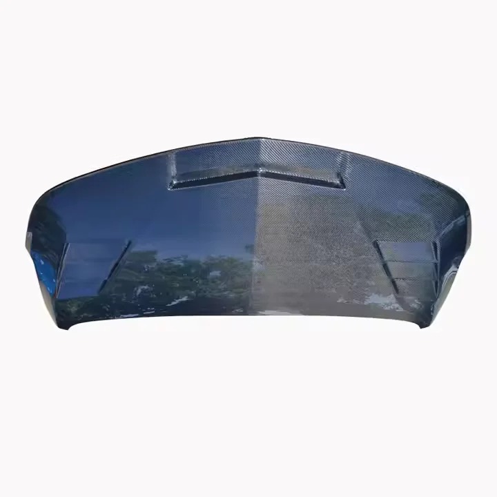 Carbon Fiber Front Hood Vented Bonnet Cover Fit for Cruze 2016-2019 Engine Hood